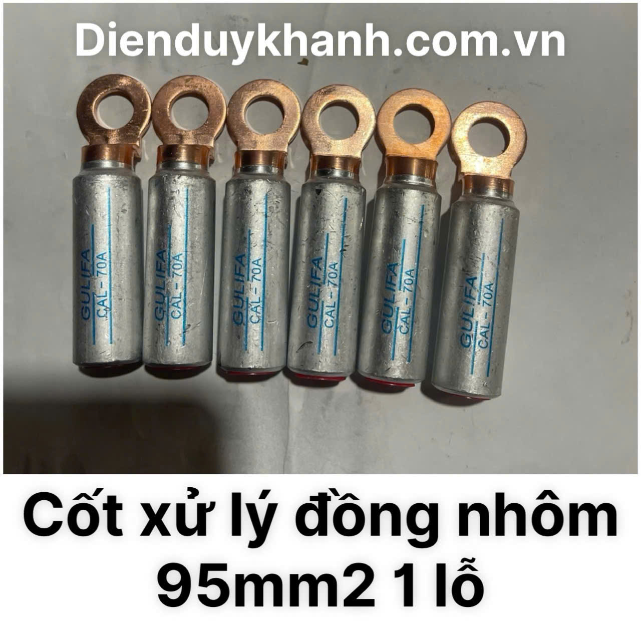 Đầu Cốt Xử Lý Đồng Nhôm 95mm2 1 Lỗ
